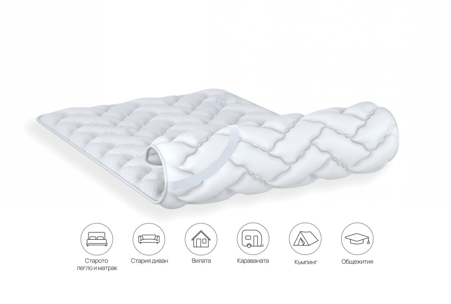 ТОПМАТРАК isleep - VITALCARE TOPPER